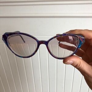 Vintage Faniel Cat Eye Retro Eyeglass Frames Fantoche Made in France